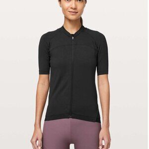 Lululemon City To Summit Cycling Jersey Black